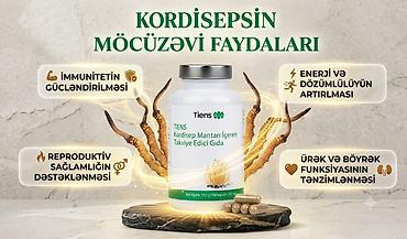 Tiens Kordiseps Mantarı Tərkibli Qida Əlavəsi Məhsul xüsusiyyətləri