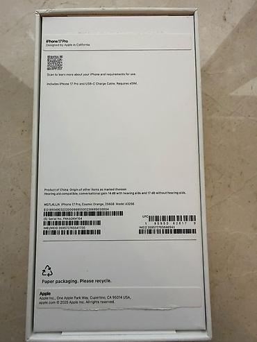 iphone 7 rose: IPhone 17 Pro, 256 GB, Narıncı — 3