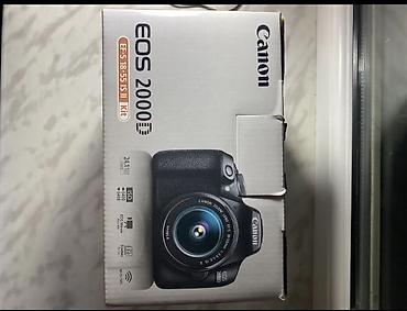 canon 85: Canon 2000D + 128GB Kart | 150 AZN ilkin | Kredit Var✅ Canon 2000D — 6
