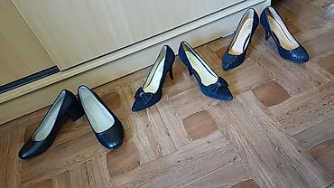 Другая женская обувь: Туфли женские, размер 36–37 (всё вместе отдам за 5000 сом) 1) Нарядные — 1