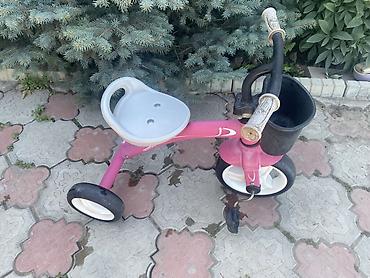 Балдар транспорту: Балдар үчүн велосипед, 3 дөңгөлөктүү, 3 - 4 жаш, Кыз үчүн, Колдонулган — 3