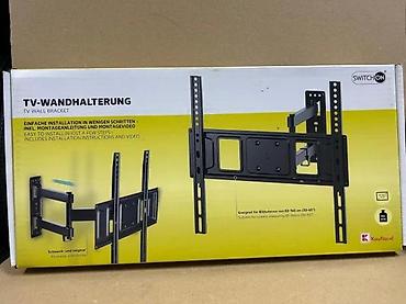 Aksesoari za TV i video: Nosač za TV – zidni, pokretni/titlabilni (SWITCH ON) - Pogodan za — 4