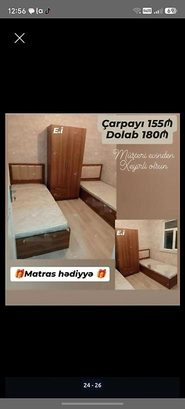 Uşaq və gənc otağı üçün dəstlər: Sifarişlə hazırlanır Rəng seçimi var ölçü seçimi var gənc yataq — 4