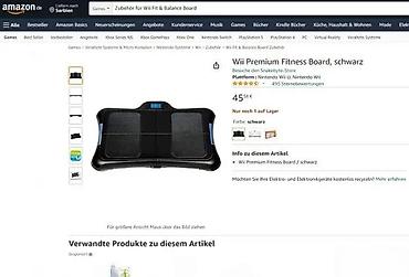 Oprema za video igre: EA Active Fitness Board za Nintendo Wii / Wii U Opis: - Balans/fitnes — 3