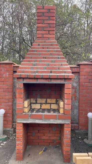 Manqallar, qrillər, barbekyu: Manqal, Kömür, Kərpicli — 9