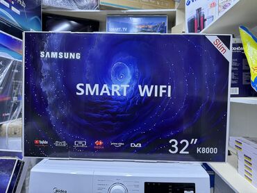 Телевизоры: Телевизоры samsung 32K8000 android smart tv 81 см диагональ!!! Низкая