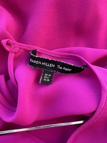 Köynək və bluzalar: Karen Millen The Atelier markalı, parlaq çəhrayı rəngdə, büzməli lalafo.az -da Köynək və bluzalar: Karen Millen The Atelier markalı, parlaq çəhrayı rəngdə, büzməli