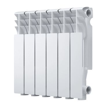 Отопление и нагреватели: Радиаторы алюминиевые и биметаллические Высота ребра: 500; 350; 200