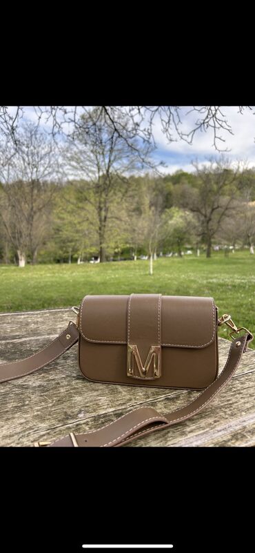 Torbe: Torba za rame, Mona, Materijal: Koža