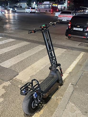 Электротранспорт: Skuterin bir dene problemi var tormuz tutan yeri qırılıb başqa — 1