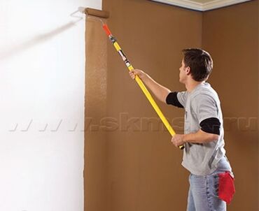ремонт покраска стен: Покраска стен, Покраска потолков, Покраска дверей, На водной основе, Больше 6 лет опыта