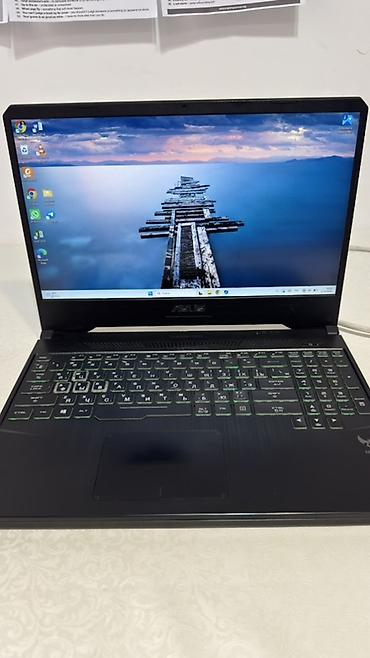 Ноутбуки ASUS: Игровой ноутбук ASUS TUF Gaming в чёрном цвете. Корпус выполнен в — 3