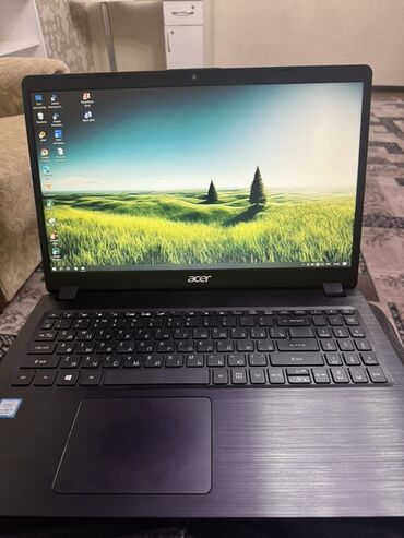 принтер кенан: Ноутбук, Acer, 16 ГБ ОЭТ, Intel Core i3, 15.6 ", Колдонулган, Татаал эмес тапшырмалар үчүн, эс тутум HDD + SSD