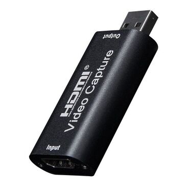 Kompüter, noutbuk və planşetlər: USB HDMI Video Capture Məhsul tam originaldır! Video çəkiliş həm