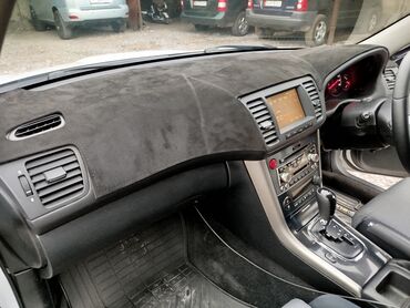 Накидки на панель: Алькантара Накидка на панель Subaru, цвет - Черный, Новый, Платная доставка, Самовывоз