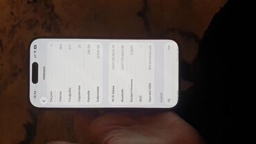 Apple iPhone: IPhone 15 Pro, 256 GB, Blue Titanium, Face ID, Simsiz şarj, Sənədlərlə — 7