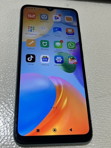 redmi 8 t: Xiaomi Redmi 10C, 128 GB, rəng - Mavi, 
 İki sim kartlı, Sənədlərlə, Sensor