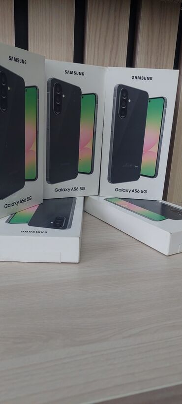 Samsung: Samsung Galaxy A56 8/256 yenidir qeydiyyatlidir istənilən sayda
