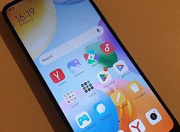 telefon sensor: Redmi 10C, 64 GB, rəng - Mavi, Zəmanət, Düyməli, Sensor — 10