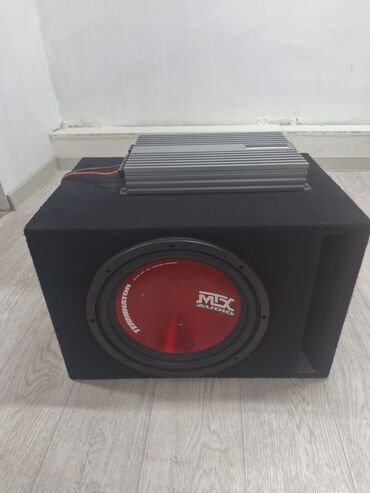 планшет для авто: Сабвуфер MTX Terminator 30 см+ усилитель Nakamichi 1000 w 4-канальный