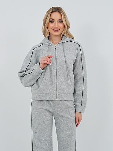 l occitane: Спортивный костюм, Made in KG, На молнии, S, M, L — 9