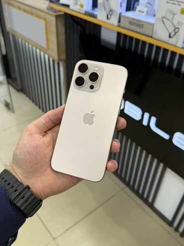 Apple iPhone: IPhone 16 Pro Max, 256 GB, Desert Titanium, Simsiz şarj -da lalafo.az — 2 Apple iPhone: IPhone 16 Pro Max, 256 GB, Desert Titanium, Simsiz şarj — 2