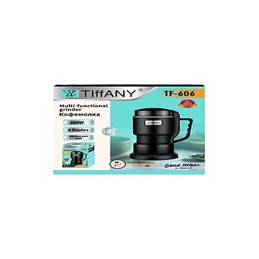 İçki texnikası: №: 12329 Məhsulun adı: Qəhvəüyüdən Tiffany TF-606 Bıçaq, 480 Vt, Qara — 1