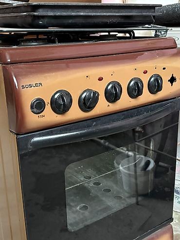soba duxovka: Süsler 5134 qaz plitəsi və soba - Tip: sərbəst quraşdırılan qaz — 2