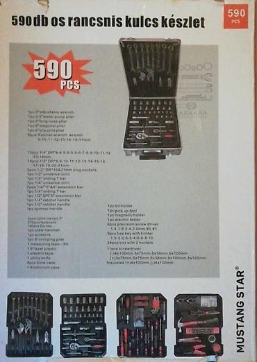 uradi sam srafcigeri: Set alata u koferu MUSTANG STAR 590(brzi) Model MTS-6019   Sve što — 1