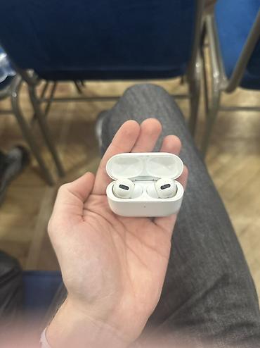 kkanysh mp3: Беспроводные вакуумные наушники, Apple, AirPods Pro, Б/у — 1