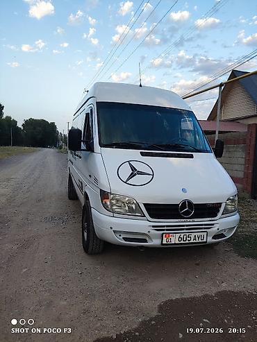 sprinter 2 2: Mercedes-Benz Спринтер: 2002 г., 2.7 л, Робот, Дизель, Фургон — 1