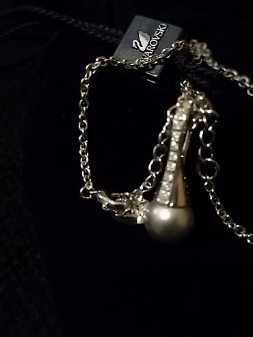 Ogrlice: Swarovski kristali i swarovski Uzgajani biser NOVO 2000 P R E L E P — 7