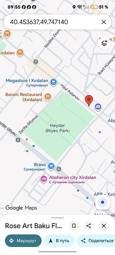 cennet park evlerin qiymeti: 3 otaqlı, Yeni tikili, 125 kv. m — 1