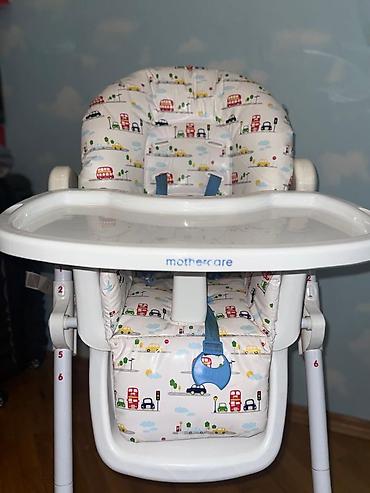 Yemək masaları, oturacaqları: Mothercare uşaq yemək stulu. oz giymeti 110 manatdi, bir usaq ucun — 3