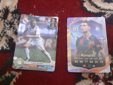 Kolleksiya kartları: Futbol kolleksiya kartları dəsti - Müxtəlif dizaynlarda, rəngli və — 27