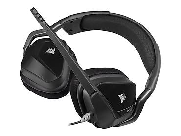 Проводные гарнитуры: Наушники проводные Corsair VOID ELITE Stereo Carbon [охватывающие — 2