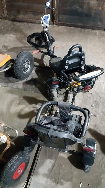 Другой детский транспорт: Самодельные картинги и прицепы/тележки для активного отдыха и хобби В — 4