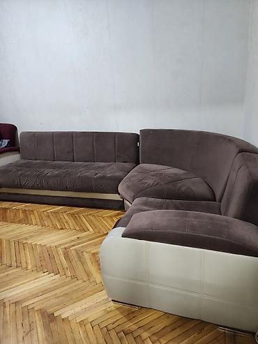 Divanlar: Künc divan, İşlənmiş, Açılan, Bazalı, Parça, Çatdırılma yoxdur — 4