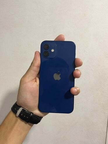 Apple iPhone: IPhone 12, 128 GB, Göy, Face ID
