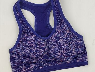calvin klein performance t shirty: Biustonosz sportowy w odcieniach fioletu i różu, z melanżowym wzorem