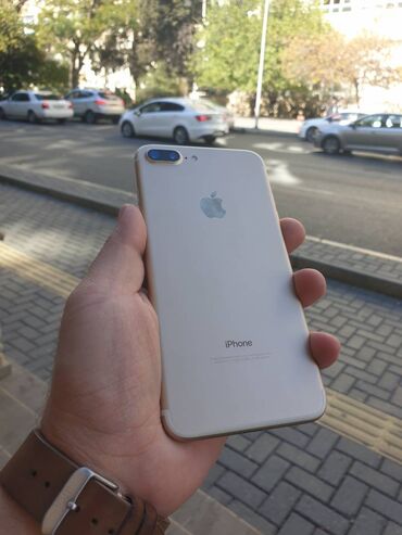 iphone x işlenmiş qiymeti: IPhone 7 Plus, 32 GB, Matte Gold, Zəmanət, Barmaq izi, Simsiz şarj