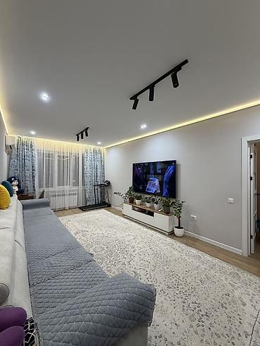 делюр: 2 комнаты, 80 м², Ынтымак ж/м Элитка, 3 этаж, Дизайнерский ремонт — 2