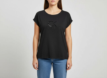 ck t shirty: Calvin Klein, T-shirt damski, rozmiar 3XL