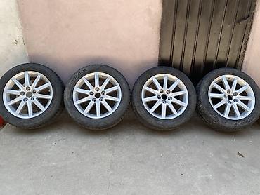диски на 4runner 215: Колеса в сборе 225 / 55 / R 17, Зима, Б/у, Комплект, Легковые, Литые, отверстий - 5 — 1