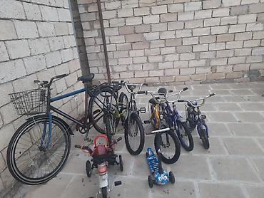velisoped 28: Velosiped və uşaq nəqliyyat vasitələri dəsti Tərkib: - Şəhər tipli — 3