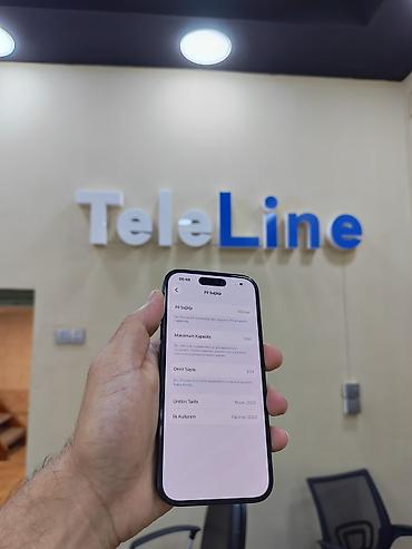 iphone dubay 15: IPhone 15, 128 GB, Black Titanium, Zəmanət, Simsiz şarj, Face ID — 2