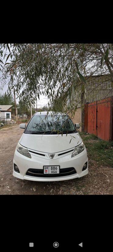 тойота ноах купить: Toyota Estima (правый руль), белый минивэн. Основное: - Кузов
