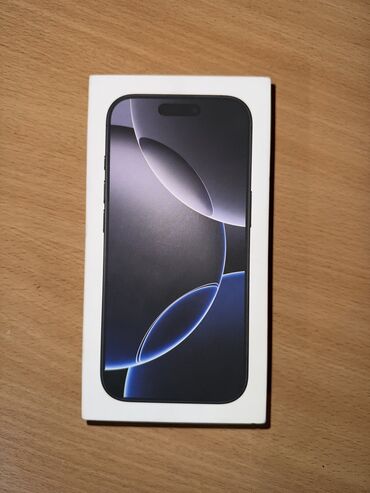 8 айфон бу: IPhone 16 Pro, Новый, 128 ГБ, Black Titanium, Коробка, 100 %