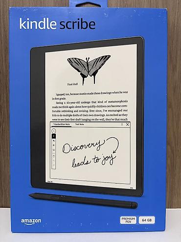 Электрондук китептер: Электрондук китеп, Kindle, Колдонулган, 10" - 11", Bluetooth, түсү - Боз — 5