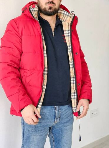 gucci sat cena: Winter jacket 2XL (EU 56), 3XL (EU 58), L (EU 52), color - Red